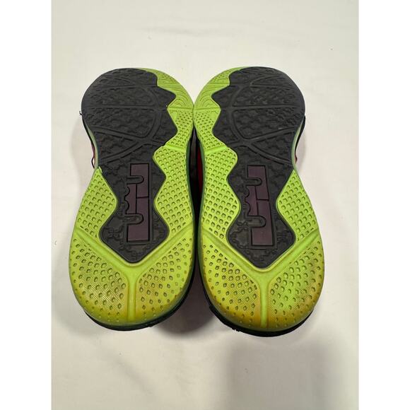 Nike Air Max Lebron X Low Basketball Shoes 10 Rasbperry LeBroncurial Athletic - Picture 7 of 11